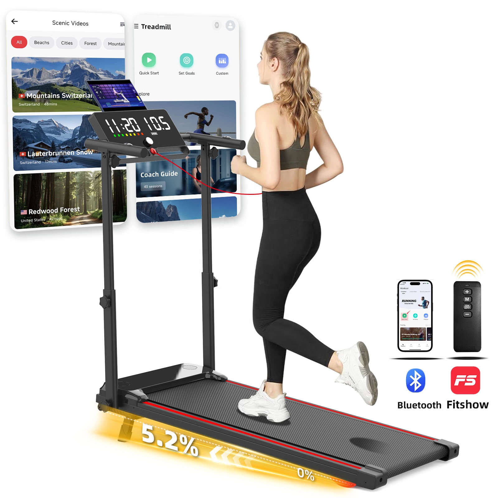 Home Gym Price - Tapis Roulant Pieghevole a Basso Prezzo,