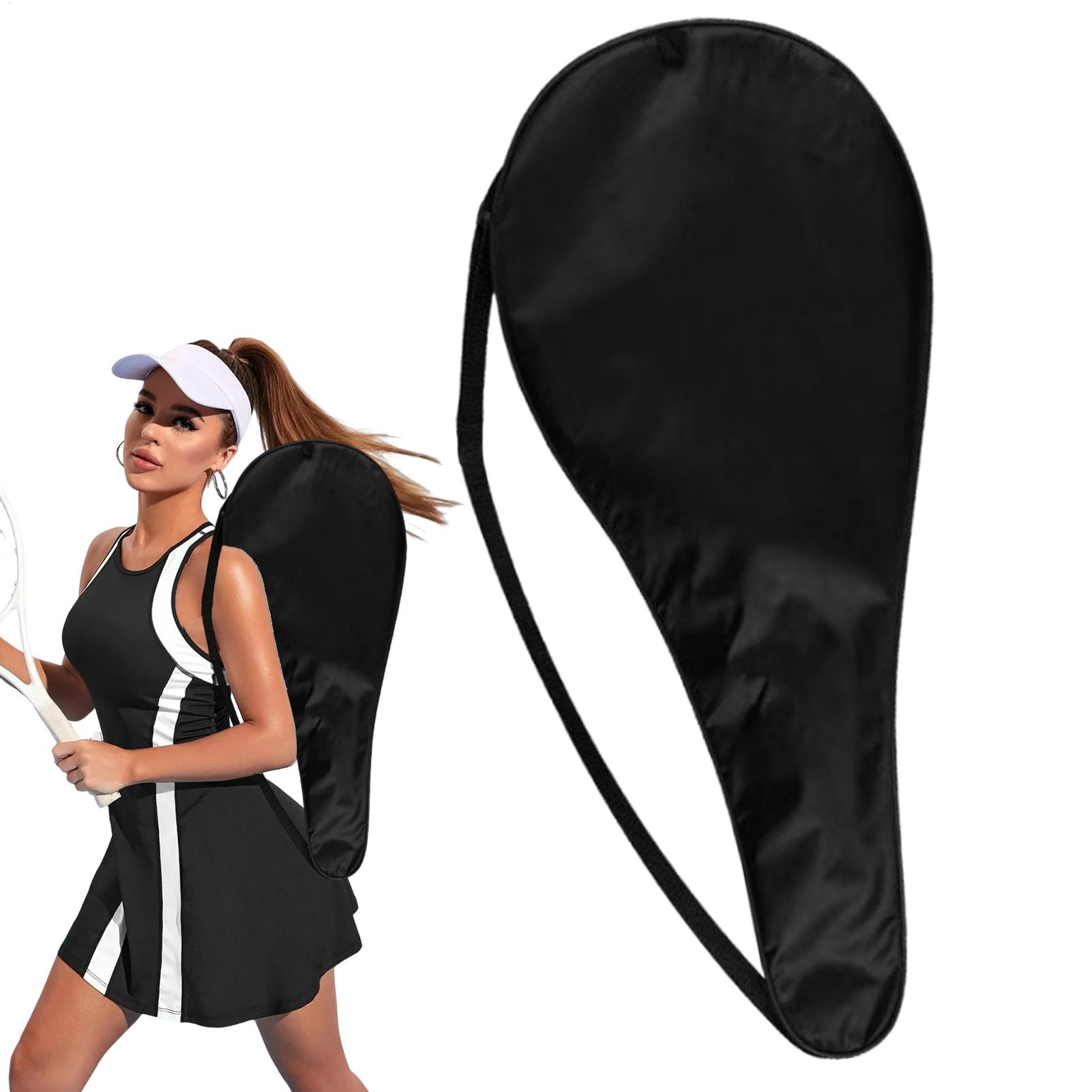 Home Gym Outdoor - Borsa da padel Oxford nera per
