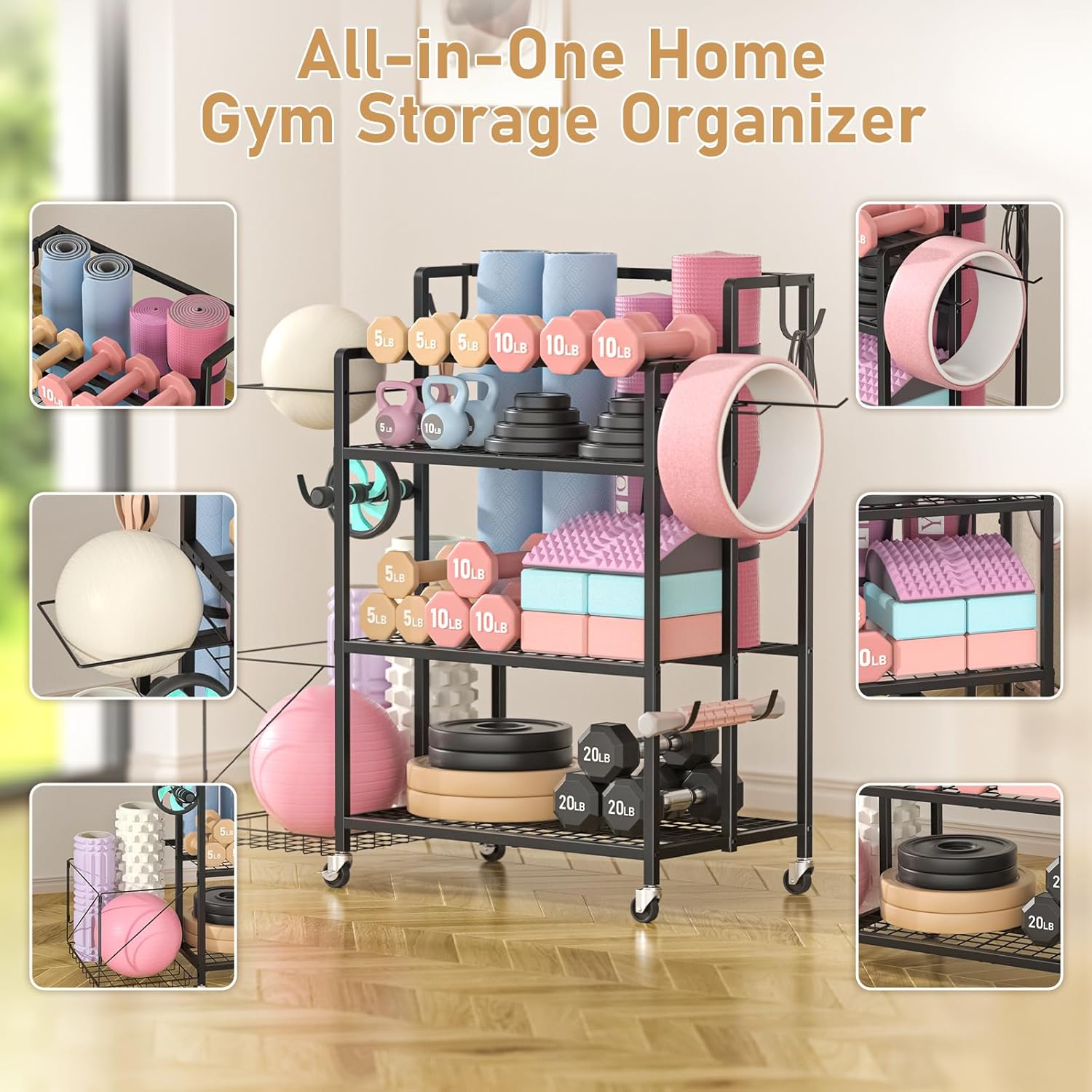 Organizzatore per Palestra Dom - Home Gym Equipments recensione e prezzo