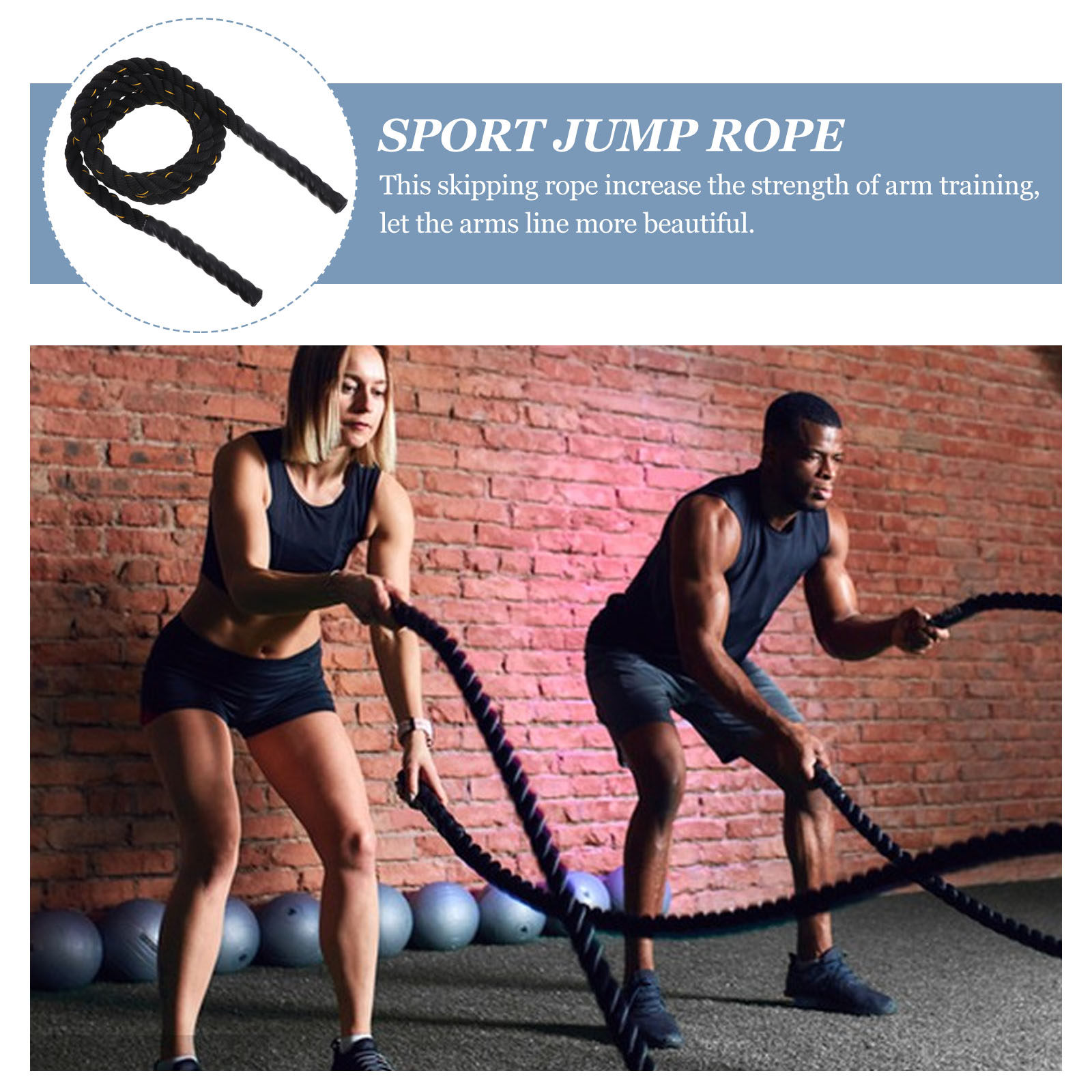 Corda per Saltare Nera da 25 m - Jump Rope Bearing recensione e prezzo