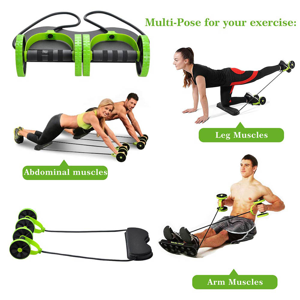 Muscolo addominale Doppia Ruot - Home Gym Second recensione e prezzo