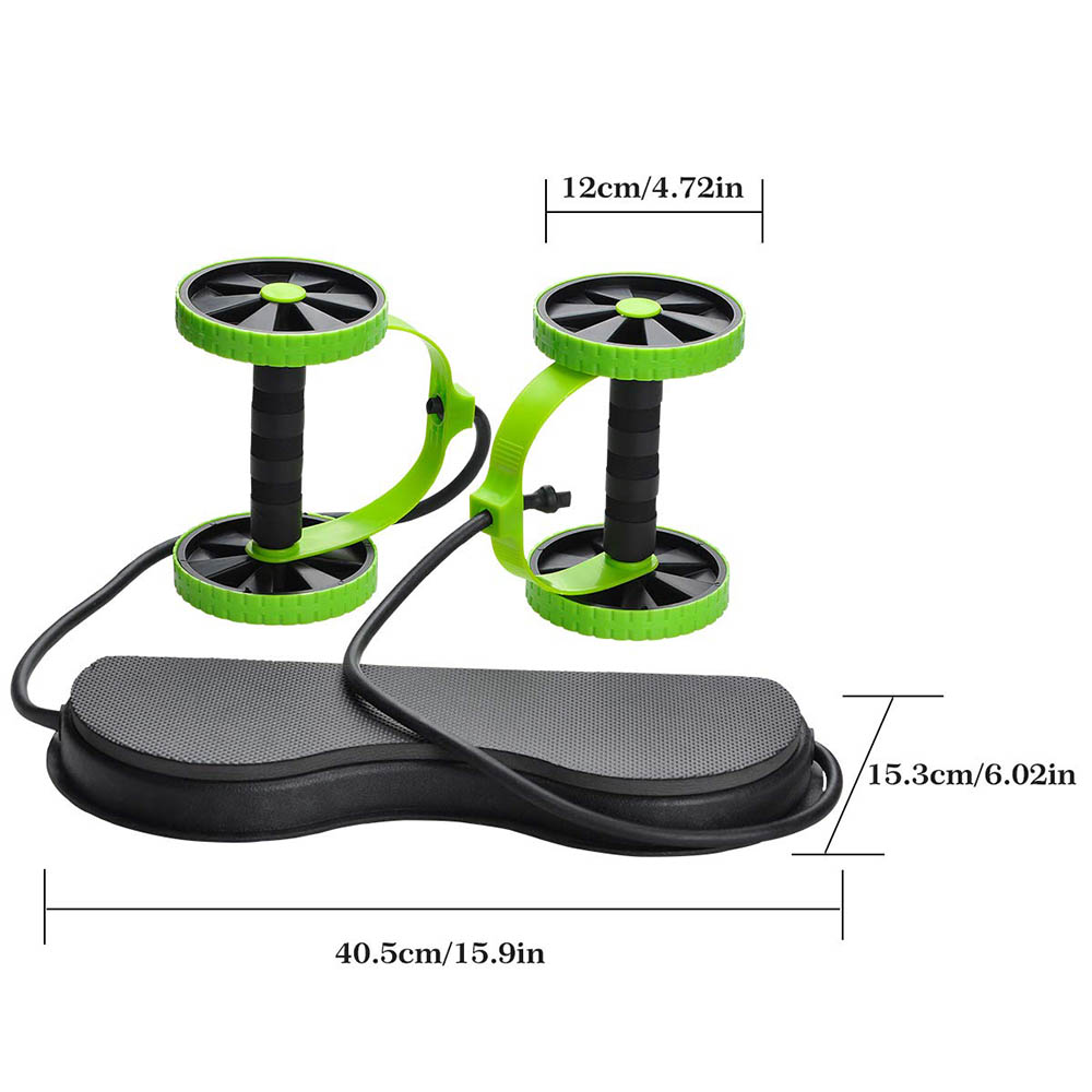 Muscolo addominale Doppia Ruot - Home Gym Second recensione e prezzo