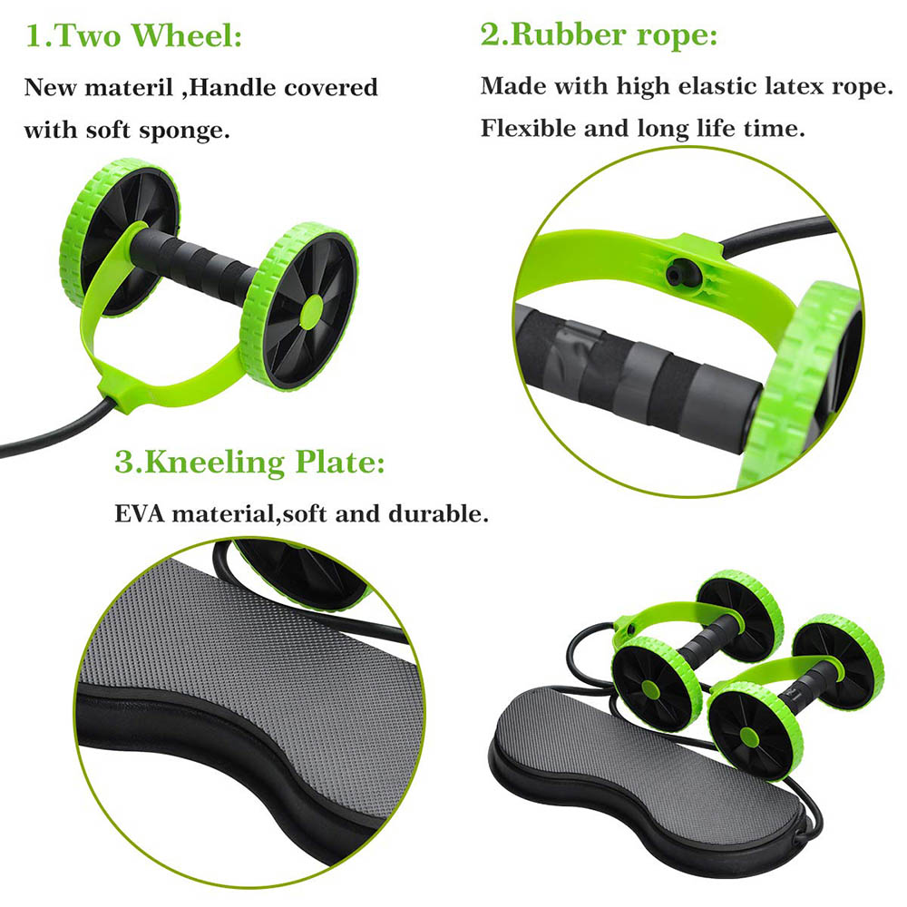 Muscolo addominale Doppia Ruot - Home Gym Second recensione e prezzo