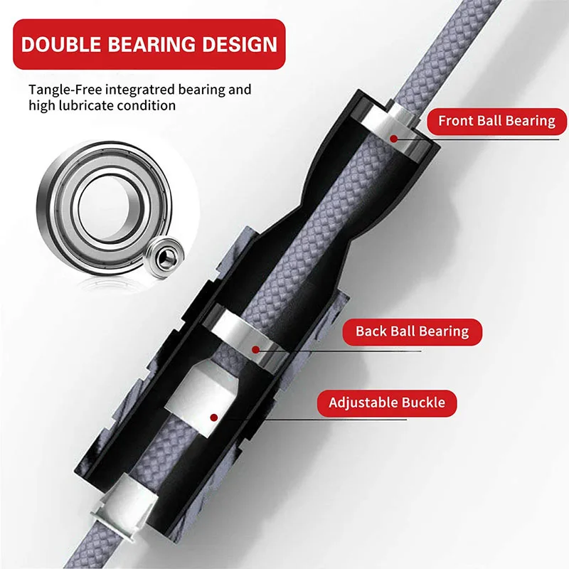 Corda da corsa ultraleggera pe - Jump Rope Bearing recensione e prezzo